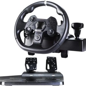 AP7 7in1 Wired Game Steering Wheel and Pedal shift for PS4 PS3 / X-One/X-360 Switch/Android