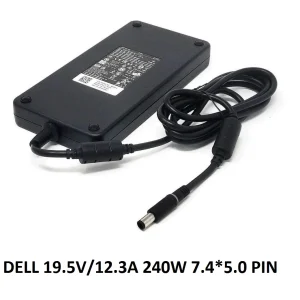 dell 240w 7.5x5.0 pin charger