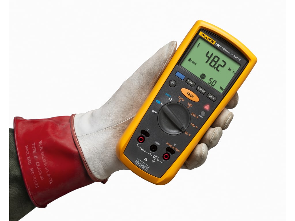 Fluke 1507 - Insulation Resistance Tester - Image 3