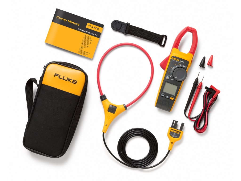 Fluke 376 FC - True-RMS Clamp Meter with 18 Inch iFlex - Image 4