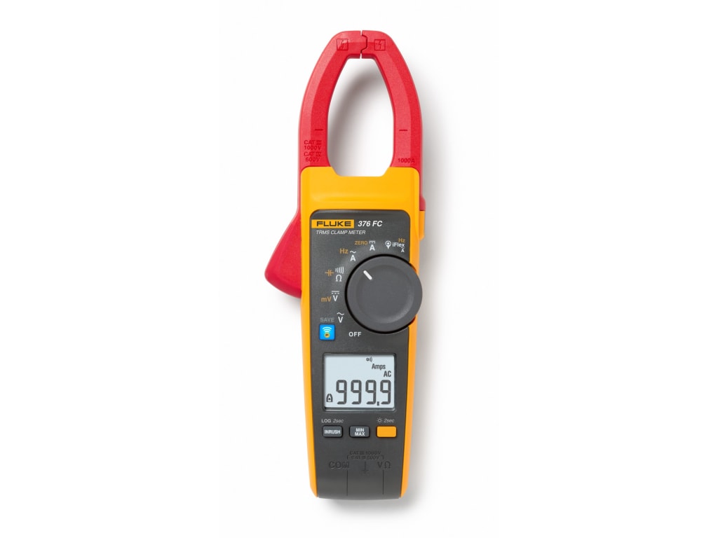Fluke 376 FC - True-RMS Clamp Meter with 18 Inch iFlex - Image 3