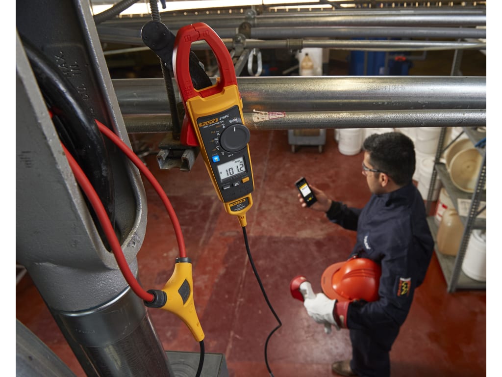 Fluke 376 FC - True-RMS Clamp Meter with 18 Inch iFlex - Image 7